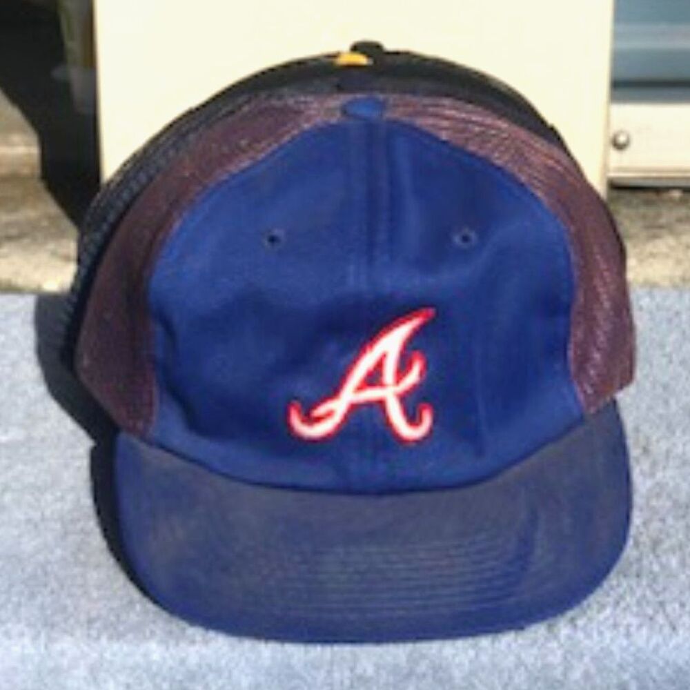 Atlanta Braves . Adjustable Baseball Cap . MLB - Picture 4 of 4